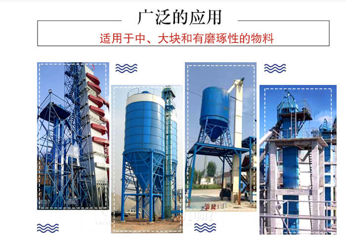 斗式提升机主要适用范围主要是化工，粮食，建筑材料较多。